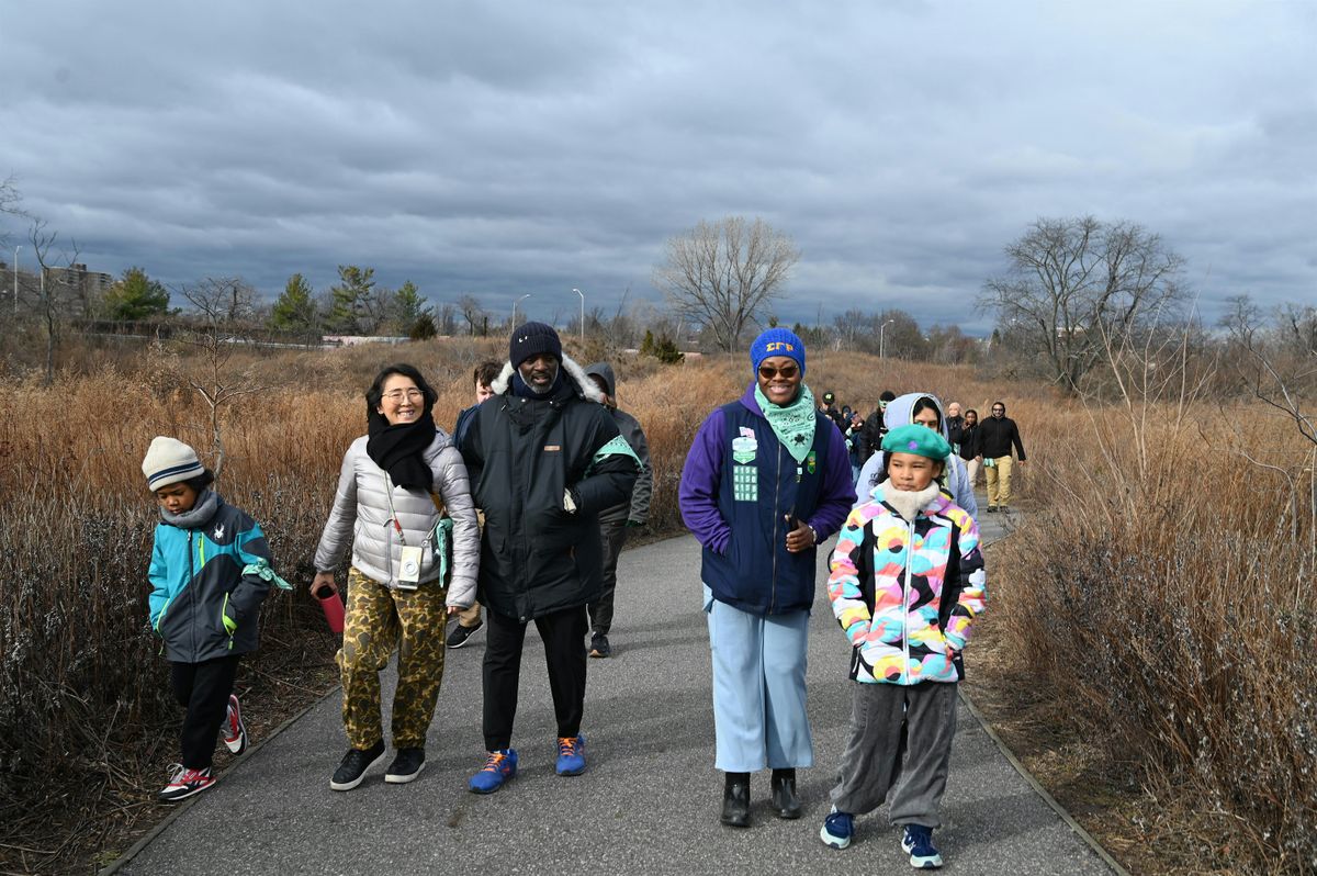 First Day Hike at Shirley Chisholm State Park