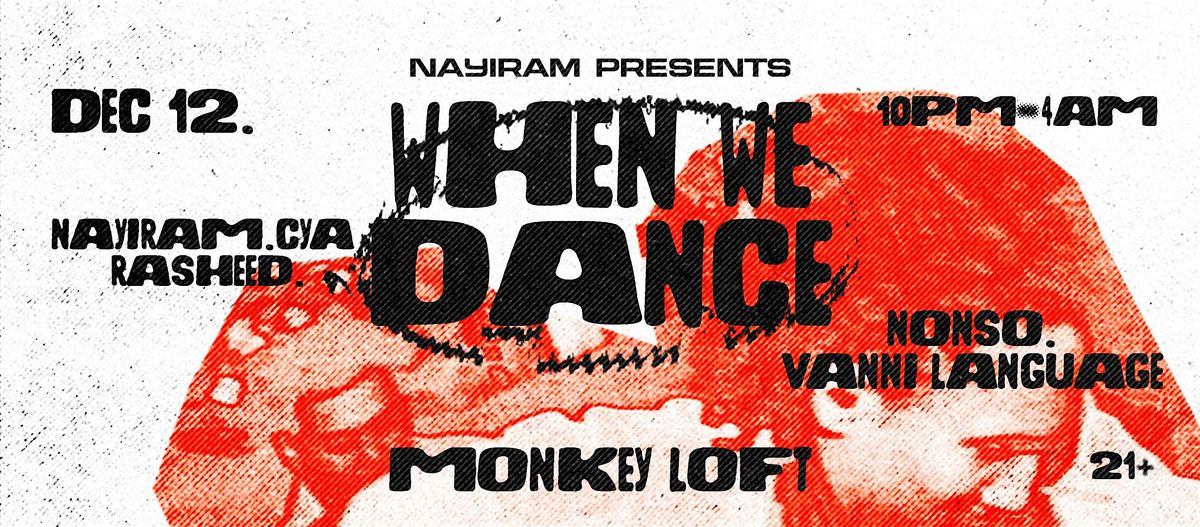 When We Dance \u2014 An African Electronic Dance Music Experience