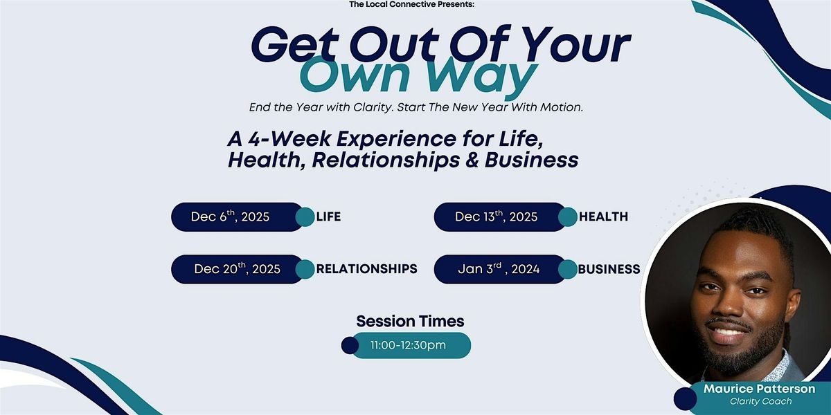 Get Out of Your Own Way