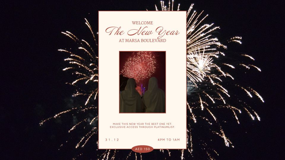 New Year\u2019s Eve at Marsa Boulevard