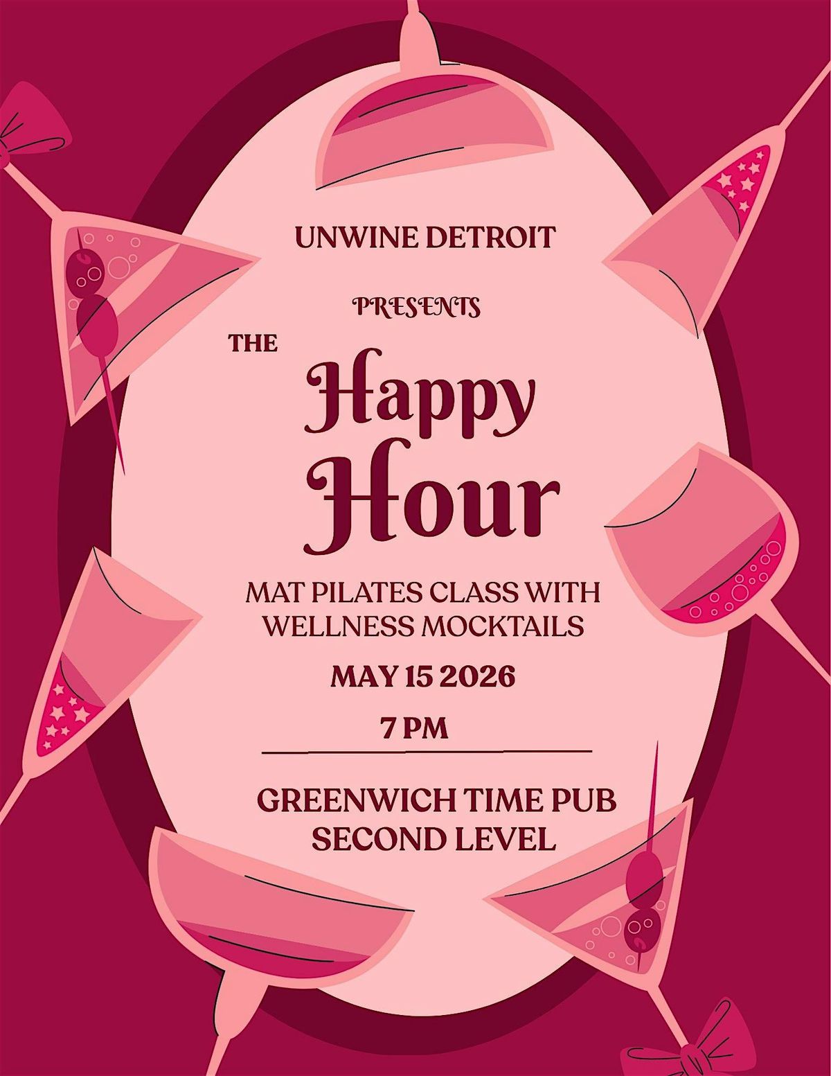 The Happy Hour- Unwine Detroit