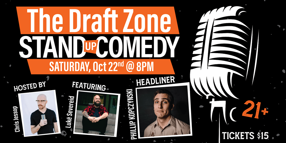 Stateline Comedy Presents Phillip Kopczynski The Draft Zone! The