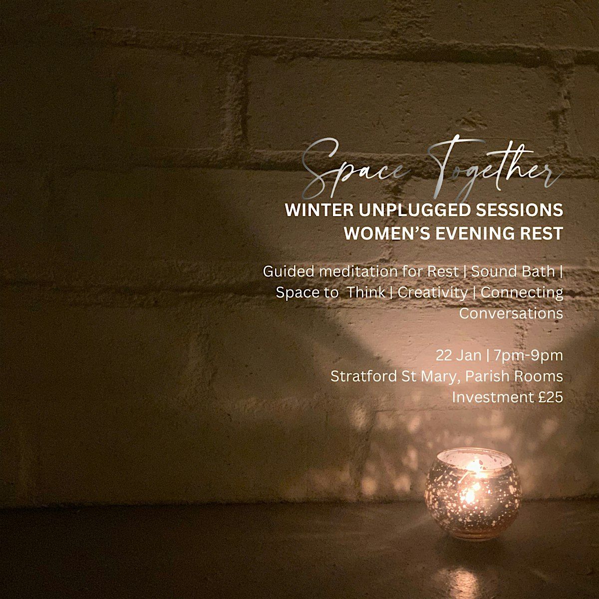Winter Unplugged Sessions: Women's Evening Rest
