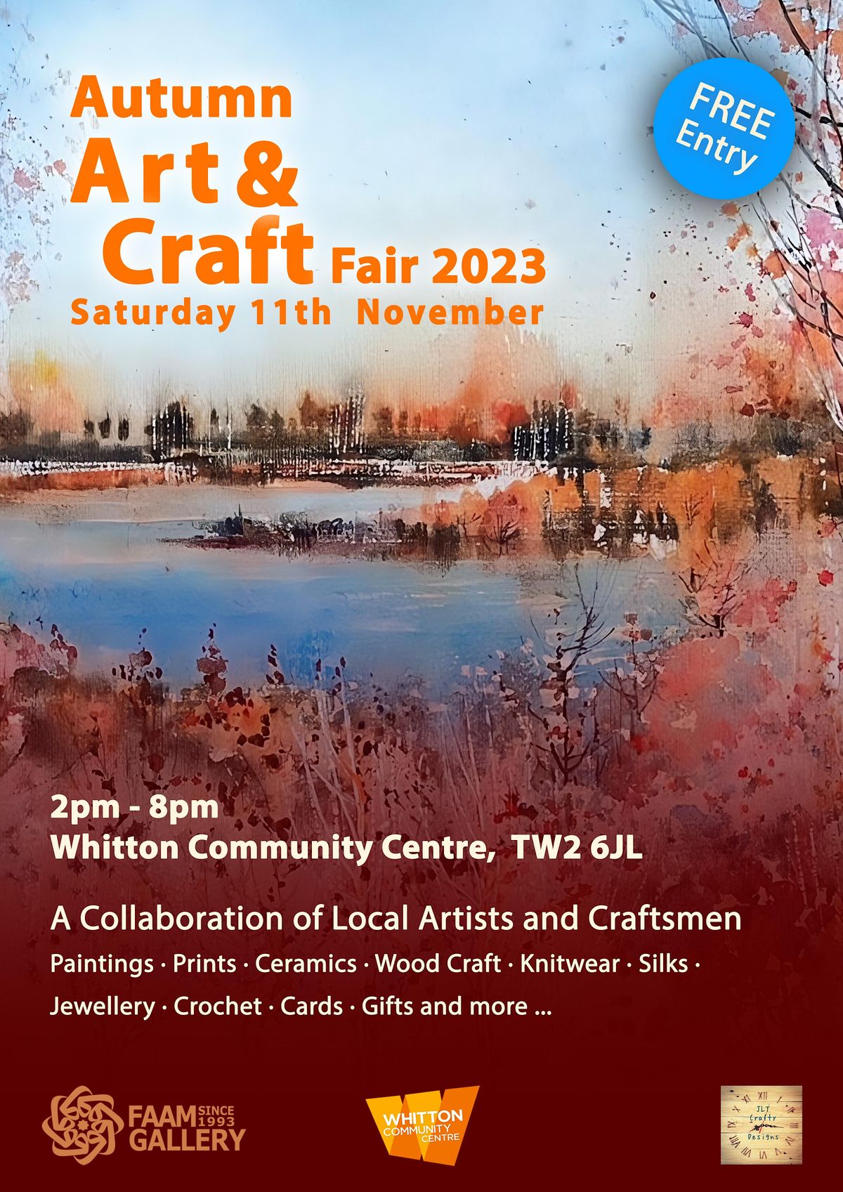 Art & Craft Fair 2023 Whitton Community Centre, Twickenham, EN