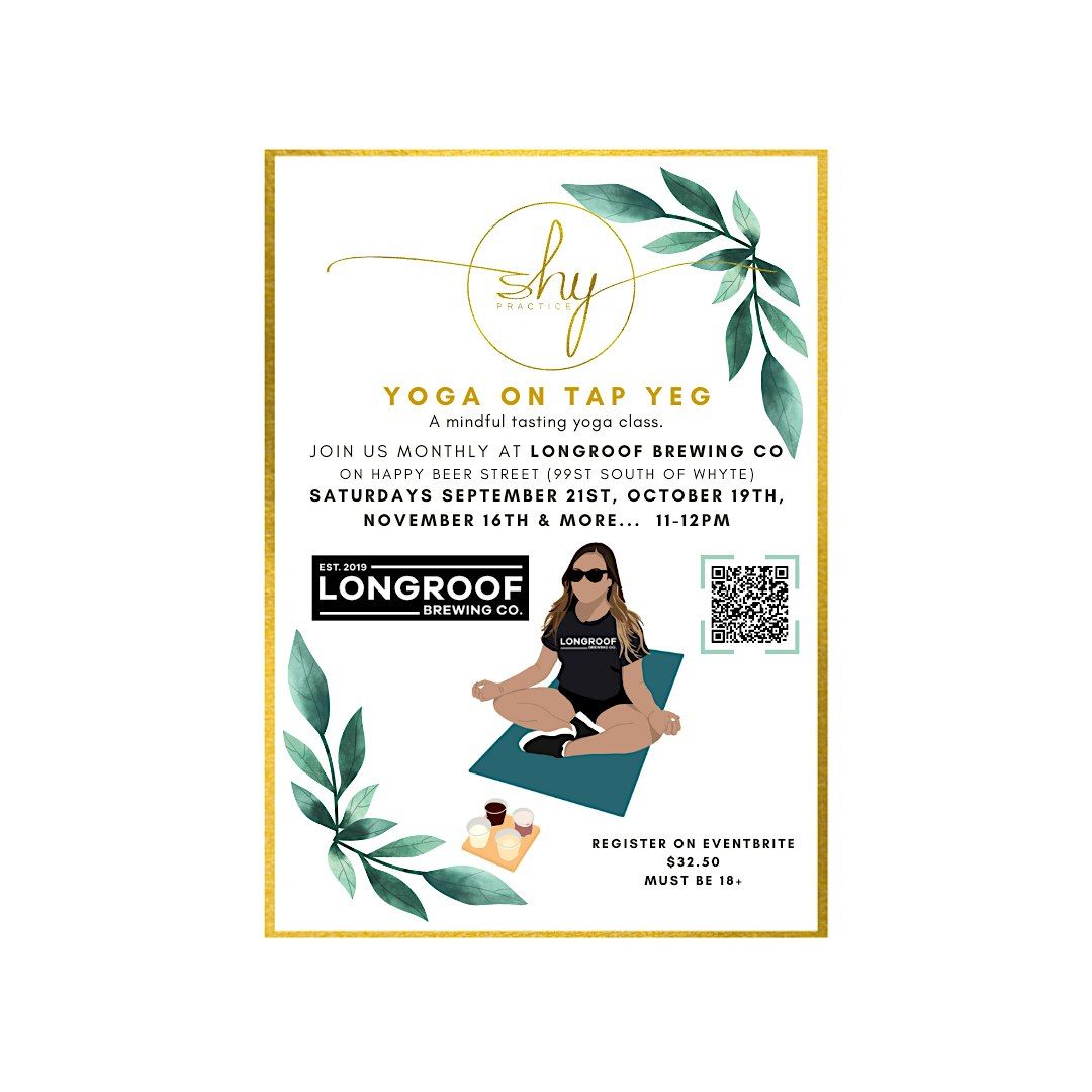 Yoga on Tap YEG at Longroof Brewing Co