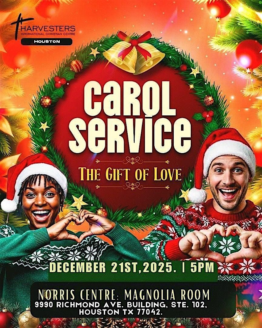 Carol Service at Harvesters Houston \u2013 A Night of Worship, Music & Hope