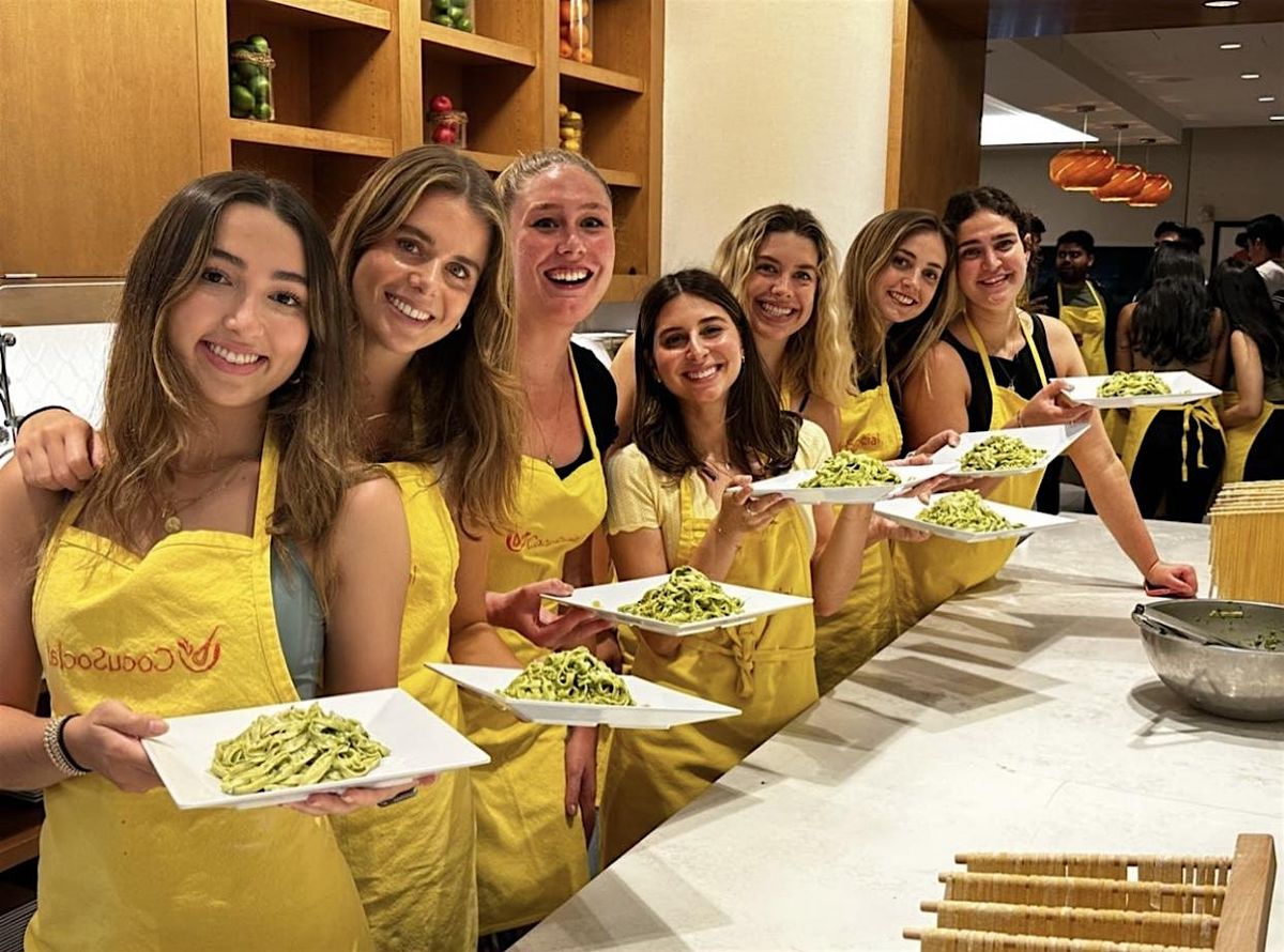In-Person Class: Authentic Tagliatelle al Pesto (NYC)