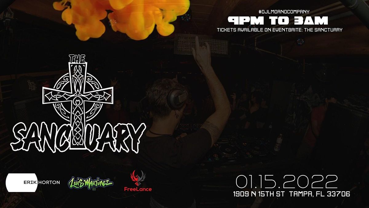 The Sanctuary-An Underground House & Techno experience + After-Hours Event