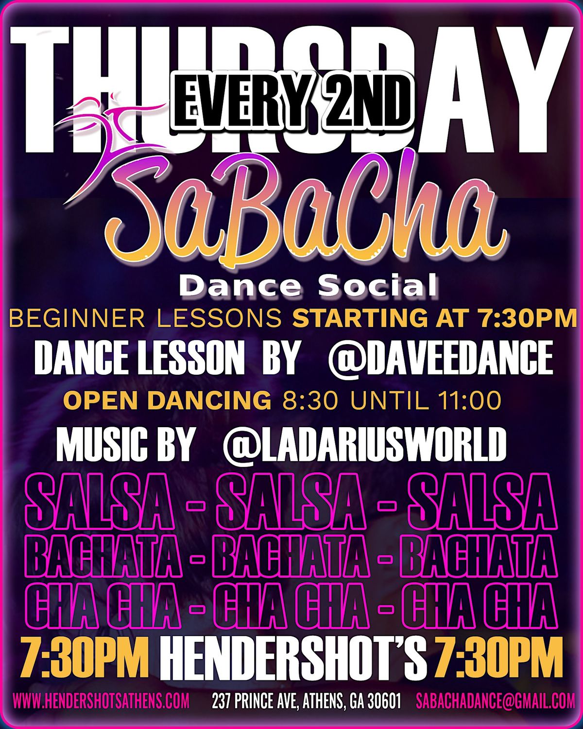 SaBacha Dance Social