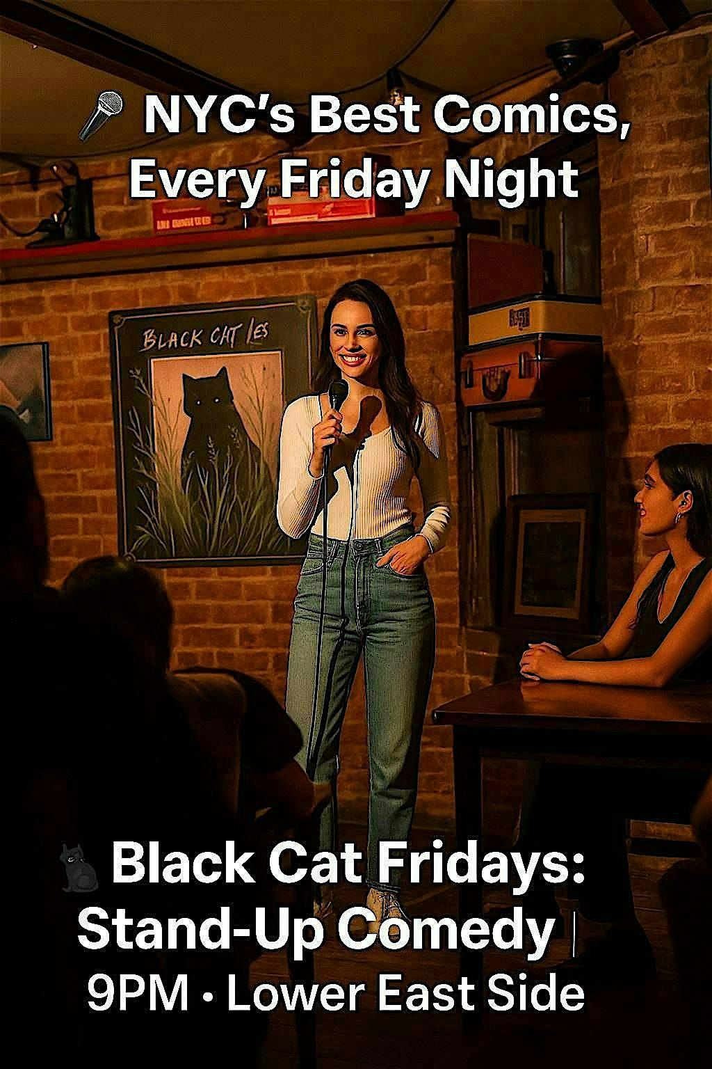 Black Cat Fridays: Stand-Up Comedy
