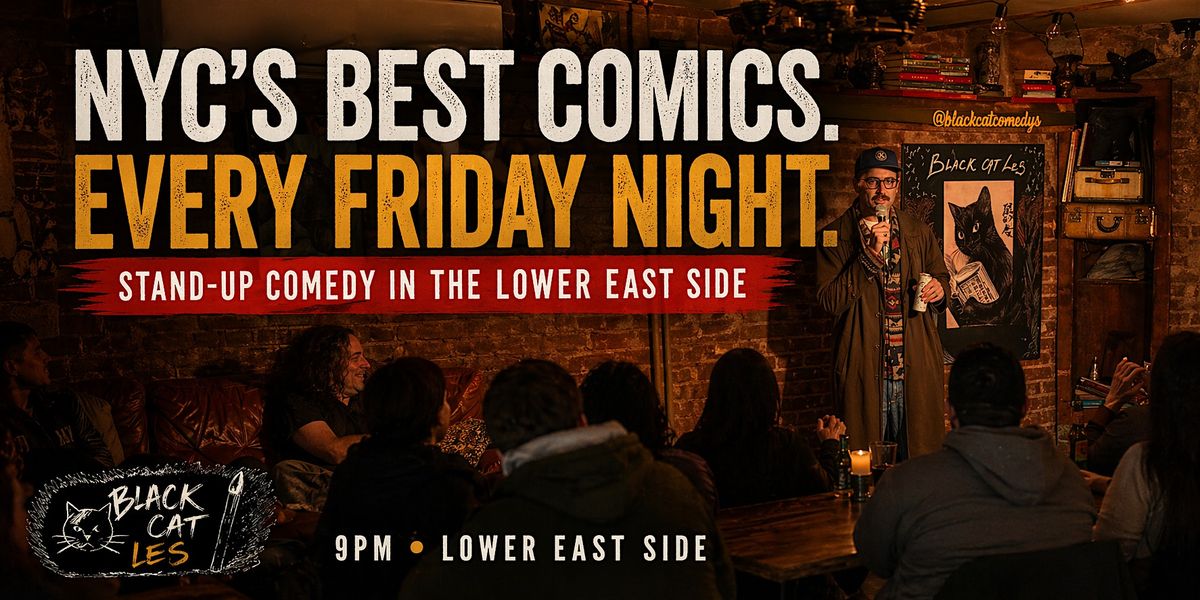 Black Cat Fridays: Stand-Up Comedy