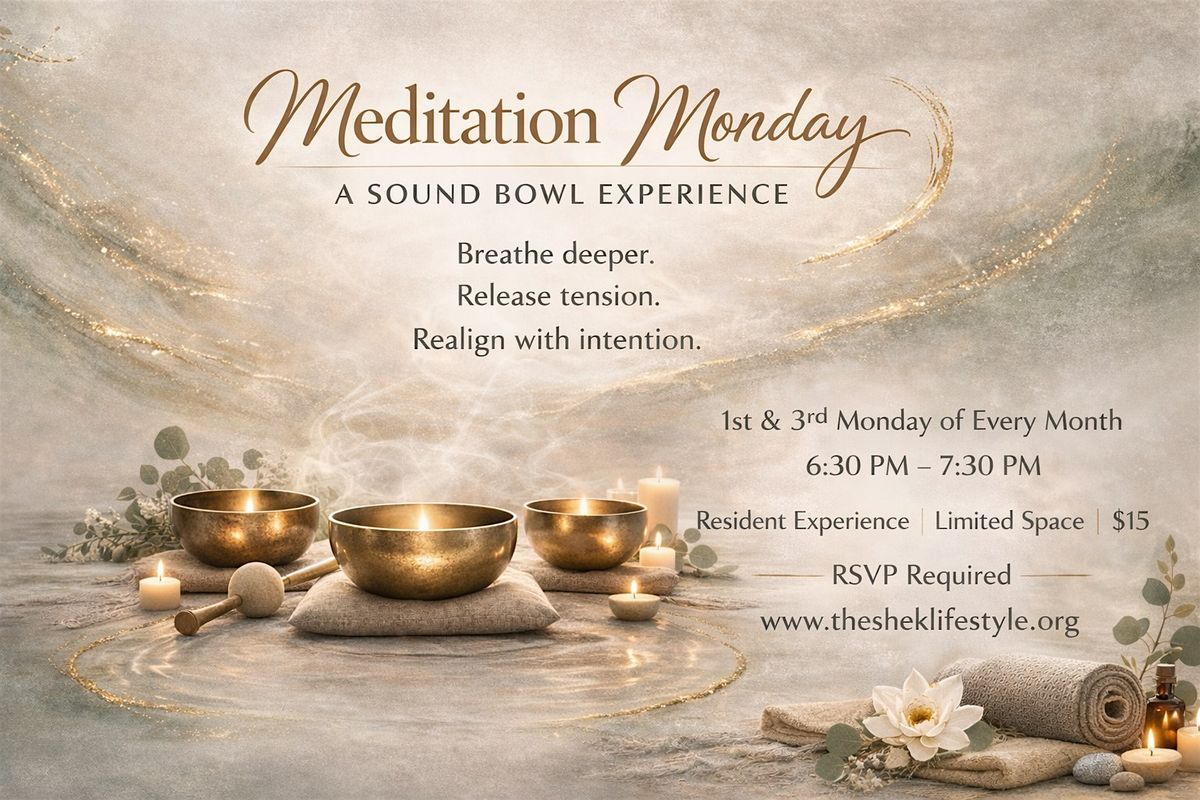 Meditation Monday at The Metro