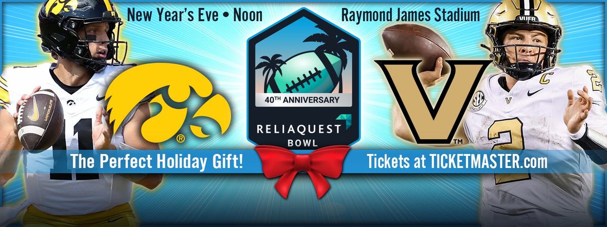 Parking ReliaQuest Bowl: #14 Vanderbilt vs #23 Iowa