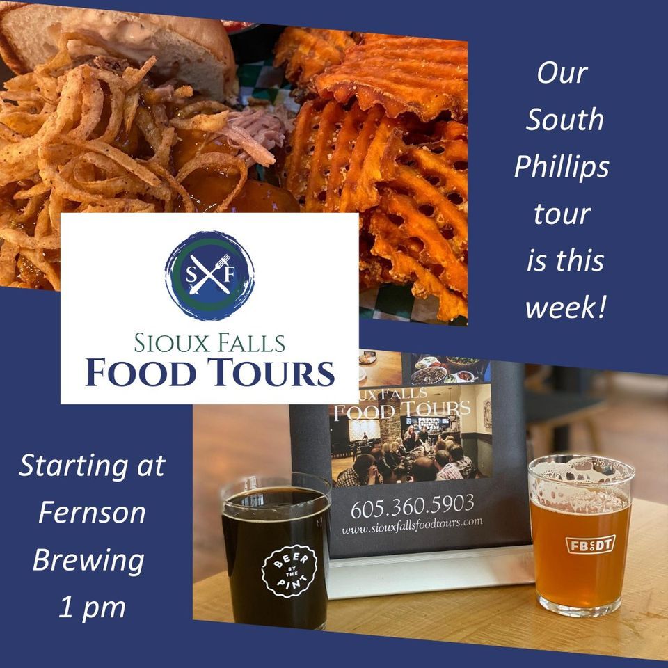 Downtown Sioux Falls Food Tour October 22, 2022 Fernson Downtown