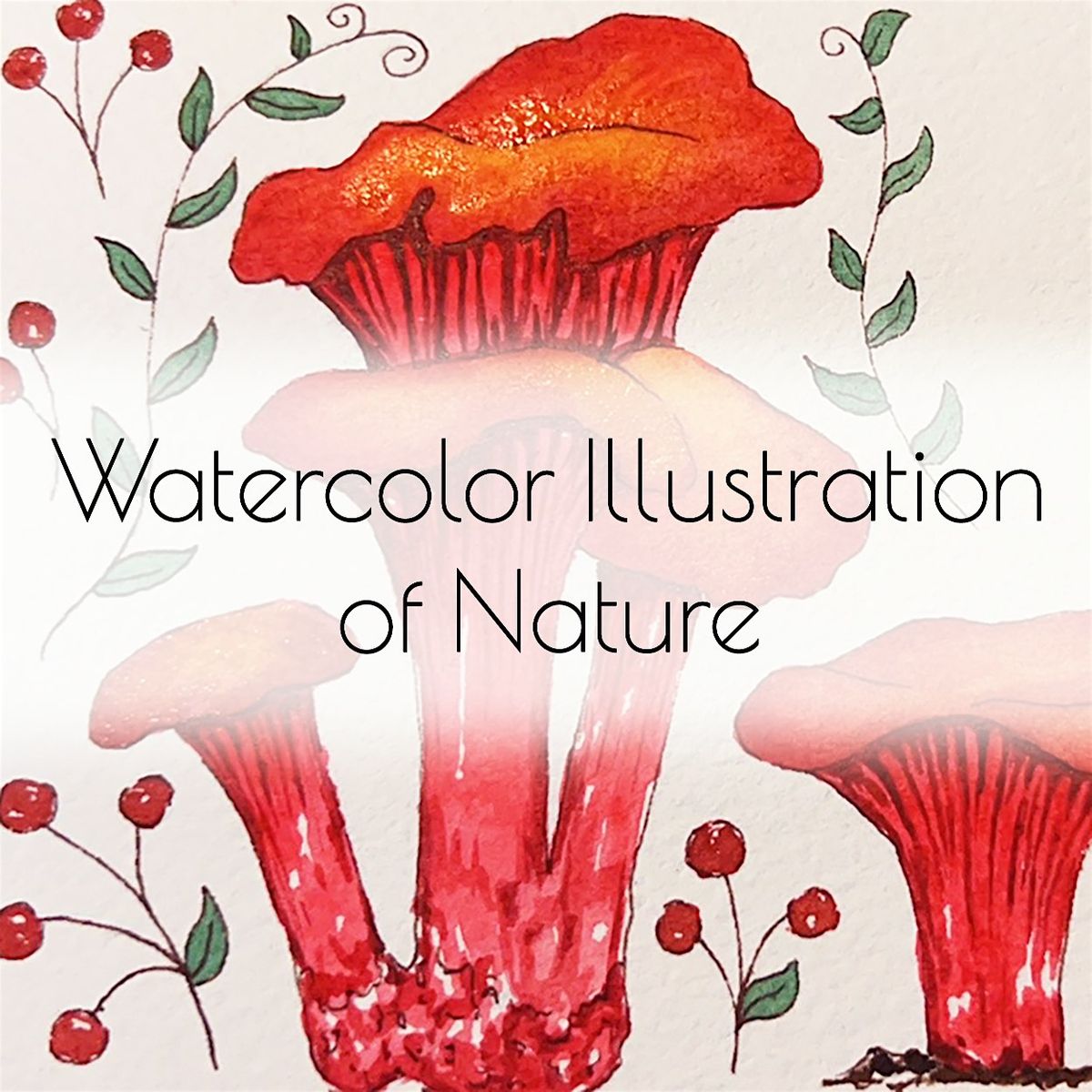 Watercolor Illustration of Nature