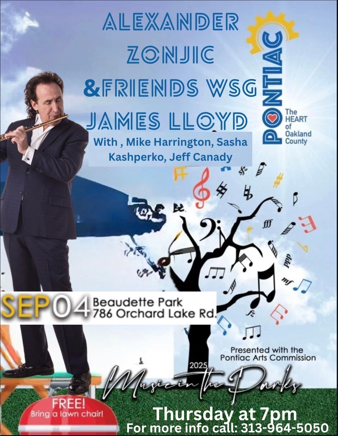 Alexander Zonjic and Friends at The Capitol Theatre - Flint