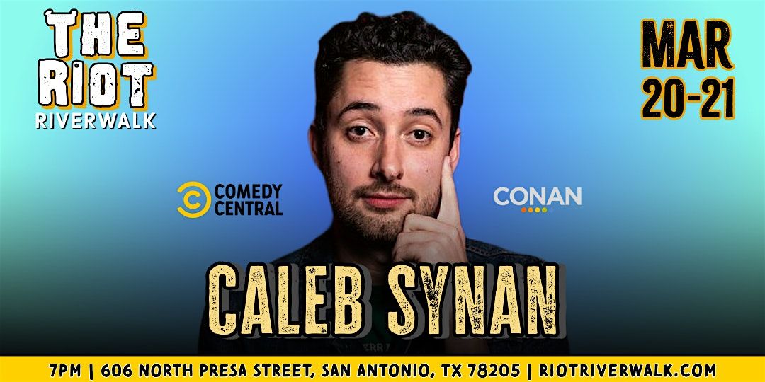 Comedian Caleb Synan Live in San Antonio at Riot Riverwalk Comedy Club