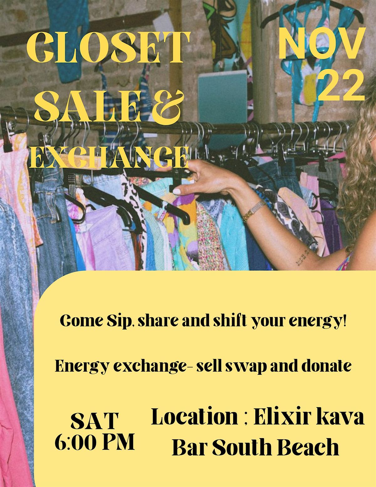 Closet Sale and Exchange