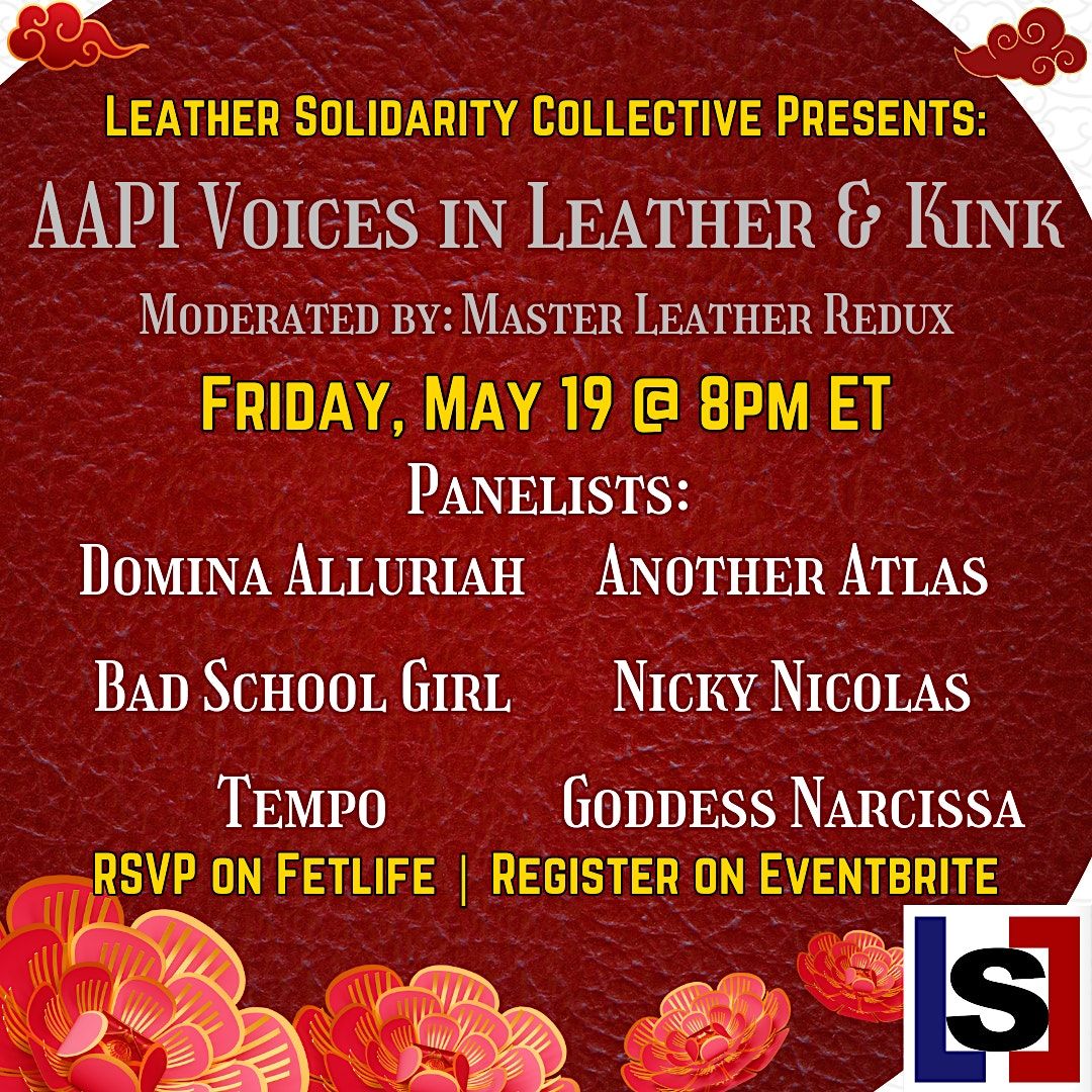 LSC Celebrates AAPI Heritage Month | AAPI Voices in Leather & Kink ...