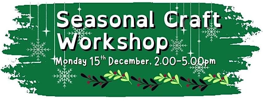 Winter wreaths and crafts