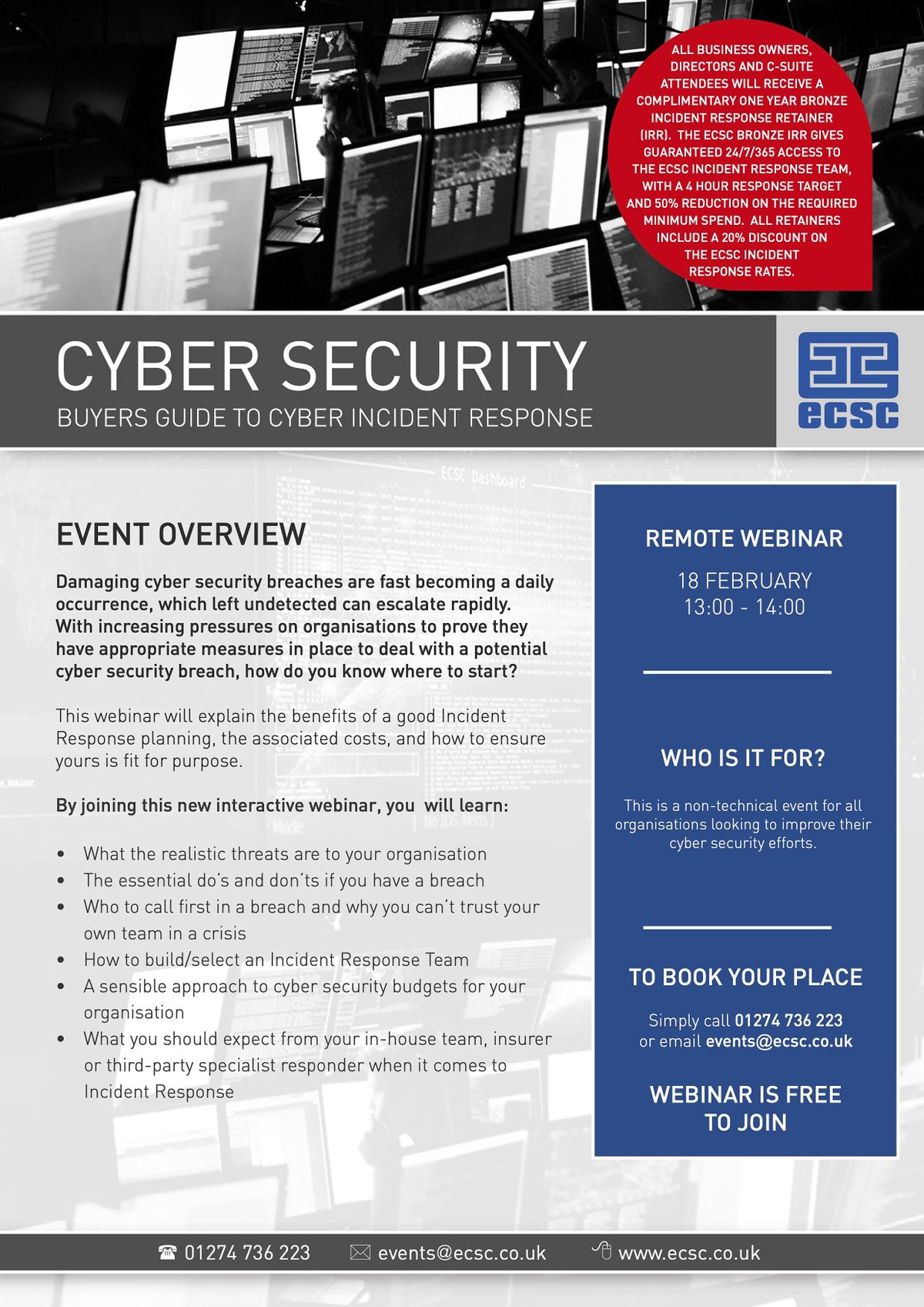 Cyber Security - Buyers Guide to Cyber Incident Response