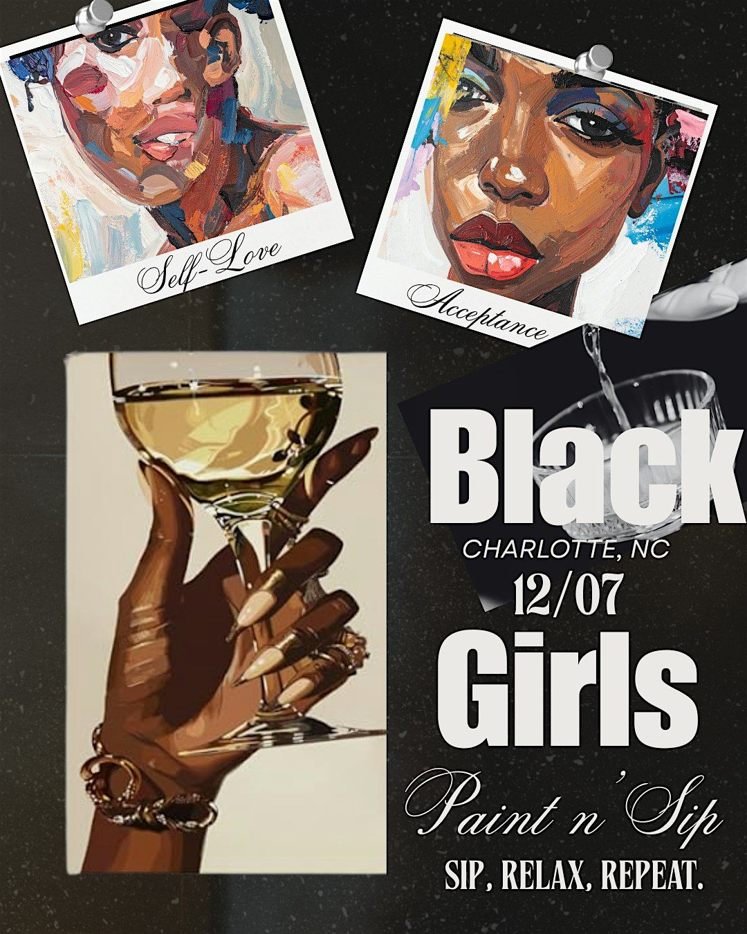 Black Girls Paint n\u2019 Sip