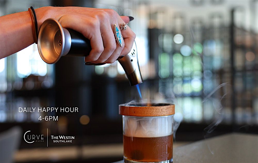 Raise a Glass at Curve Lounge Happy Hour