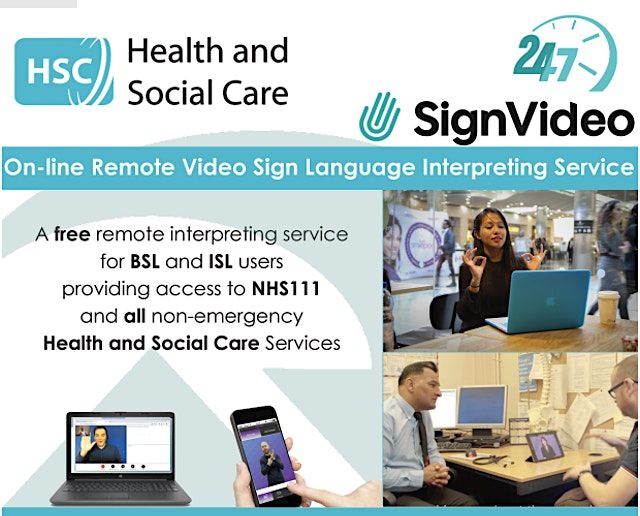 DoH/HSC Remote Sign Language Interpreting Video Service Online