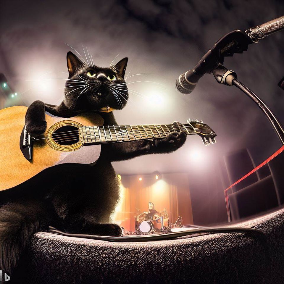 Black Cat Open Mic - Live & In Person