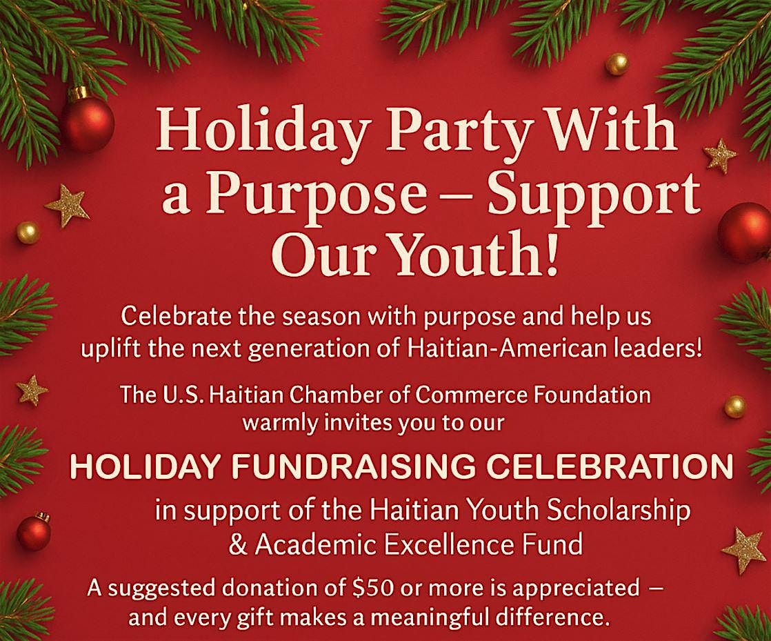 Holiday Party With a Purpose \u2014 Support Our Youth!