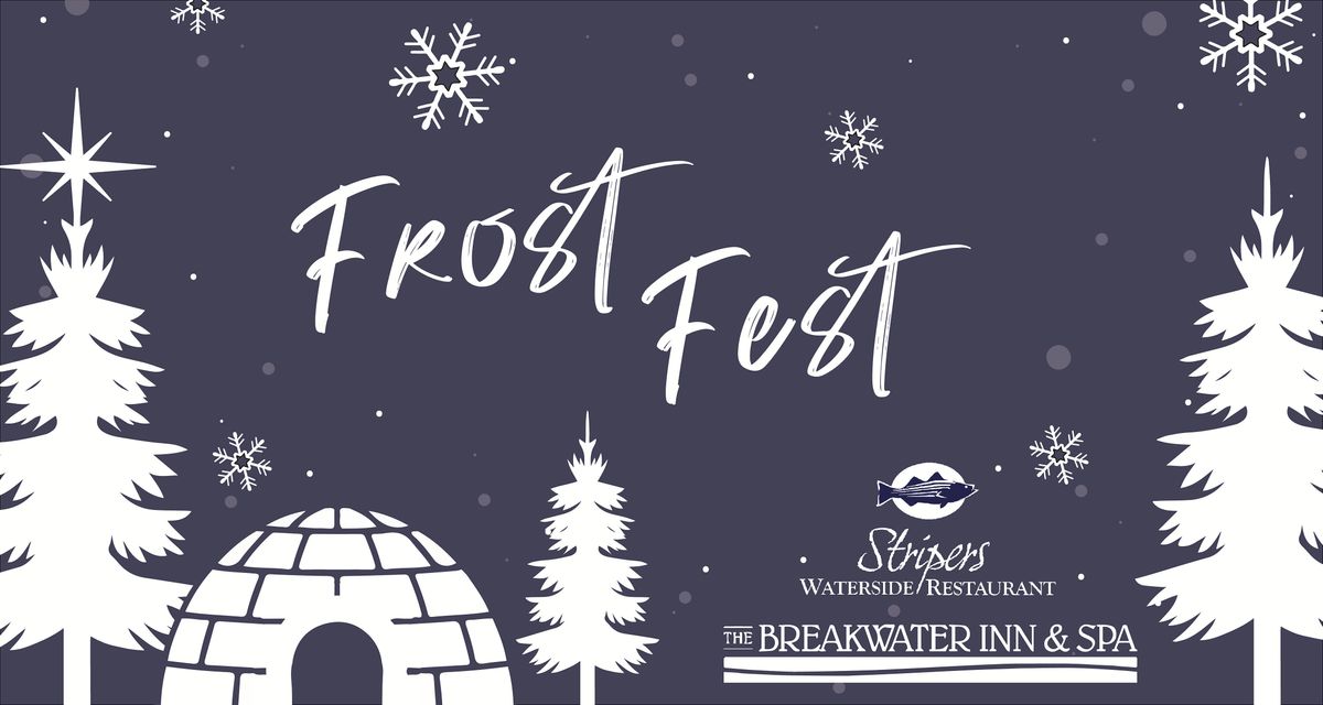 Stripers Christmas Day 2022 Kennebunkport Breakwater Inn Frost Fest | Stripers Waterside Restaurant, Kennebunkport,  Me | December 3 To December 10
