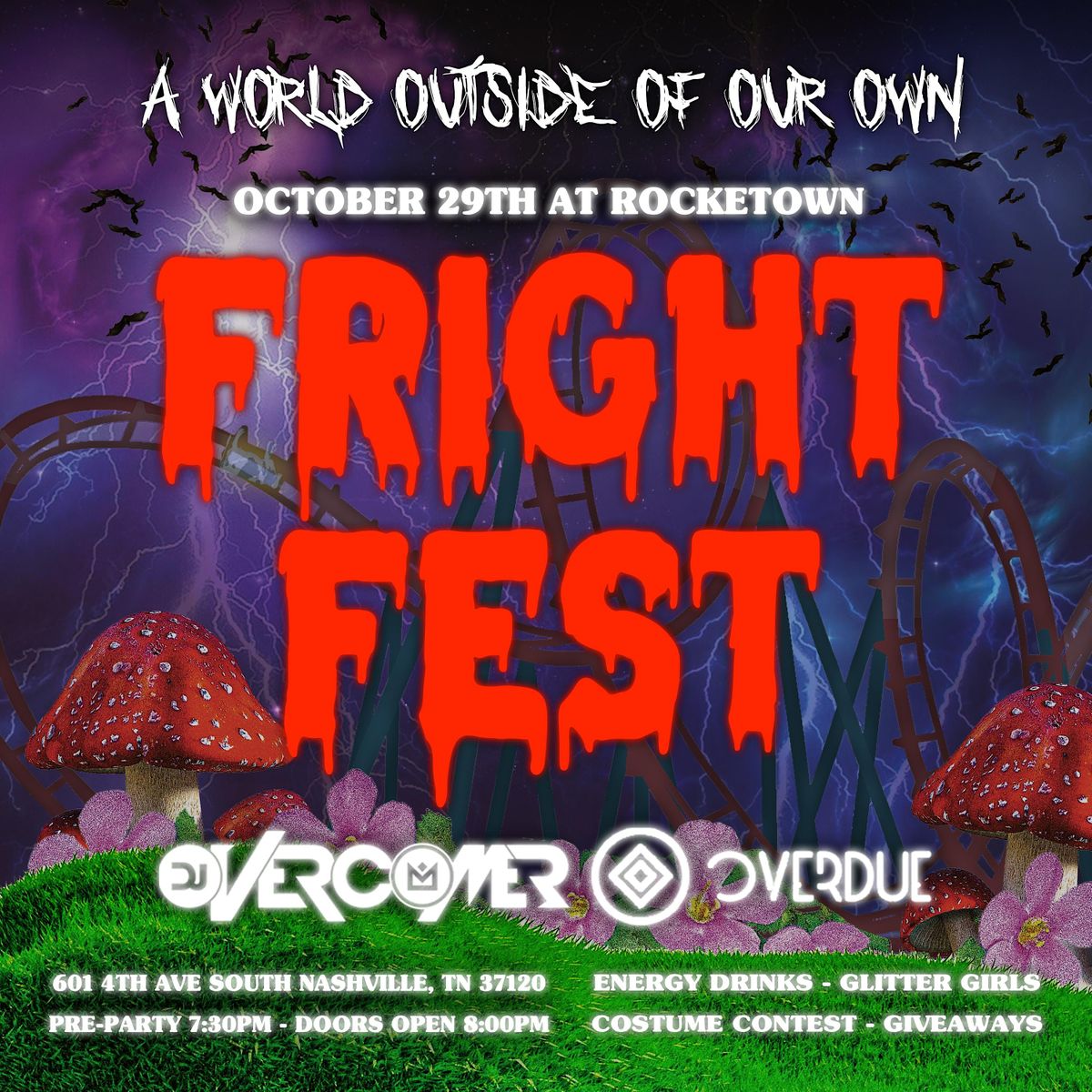 Fright Fest Rocketown, Nashville, TN October 29, 2022