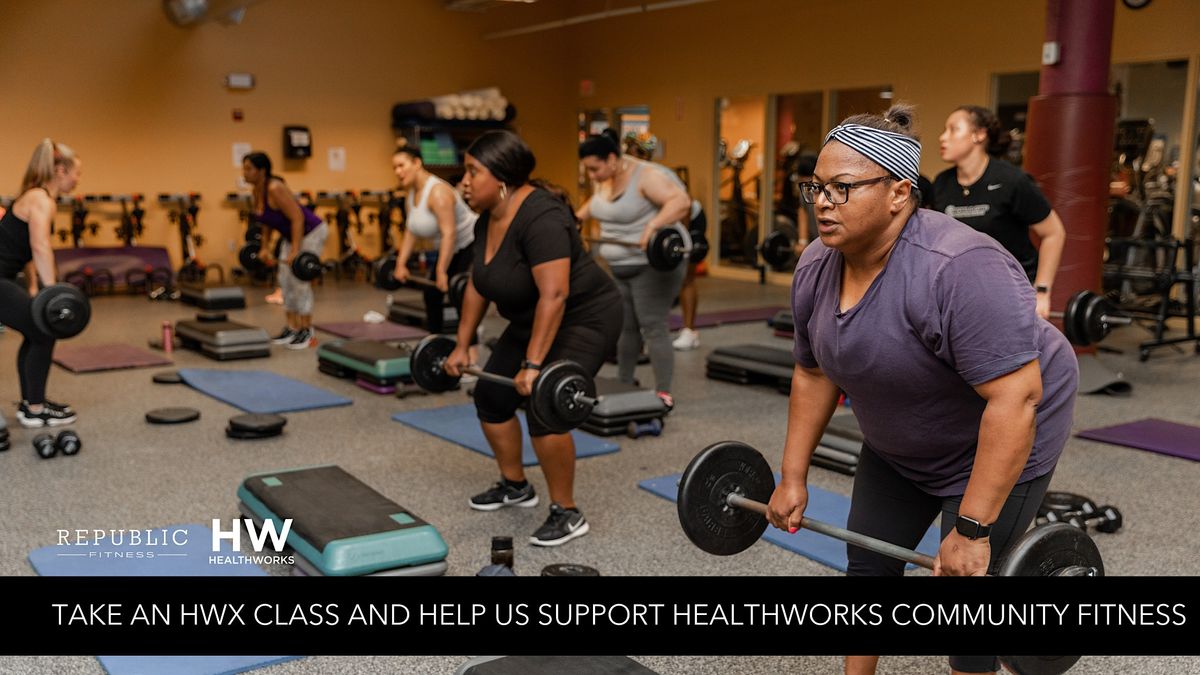 Fitness for a Cause Barre at Healthworks Back Bay Healthworks Back