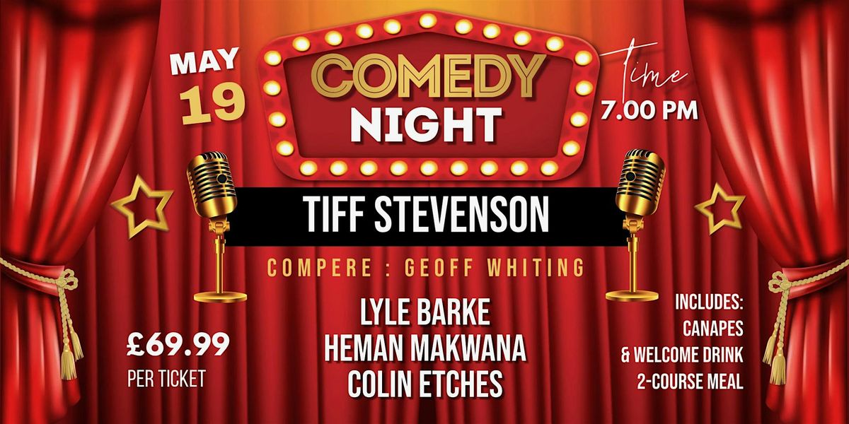 Comedy Night at Isabel's Brasserie - 19th May