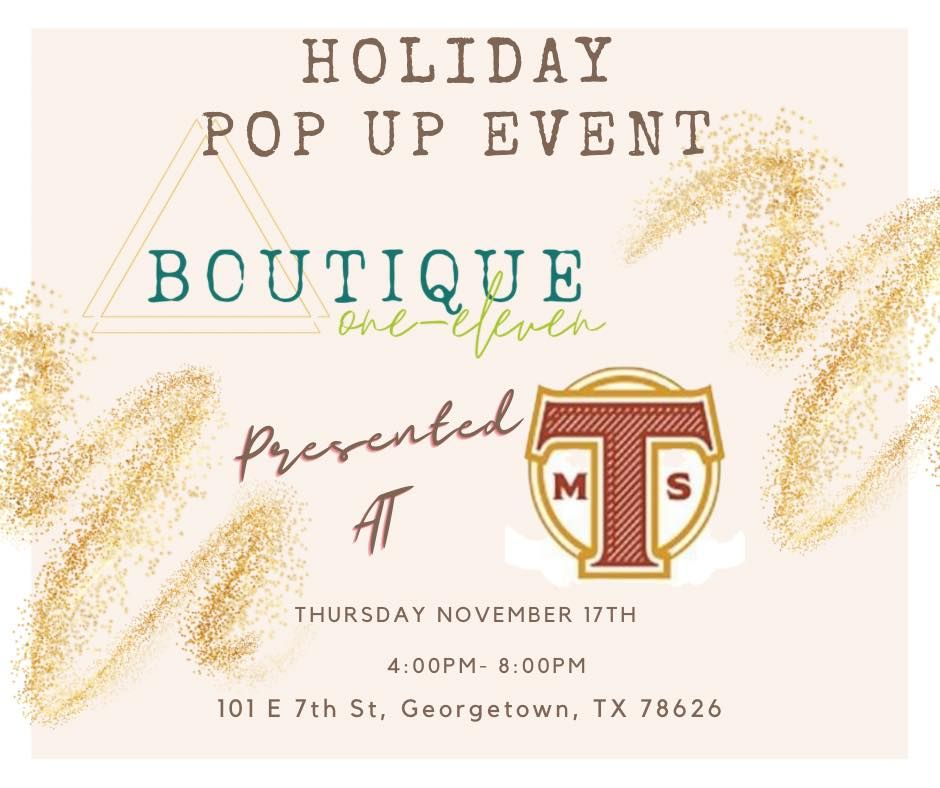 2nd Annual Holiday Pop Up Event Tejas Meat Supply, TX