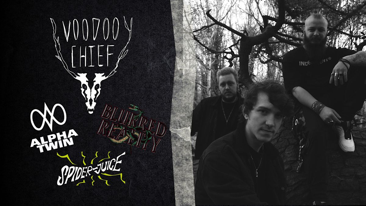 Voodoo Chief at McHugh's feat. Alpha Twin, Blurred Reality and Spider Juice