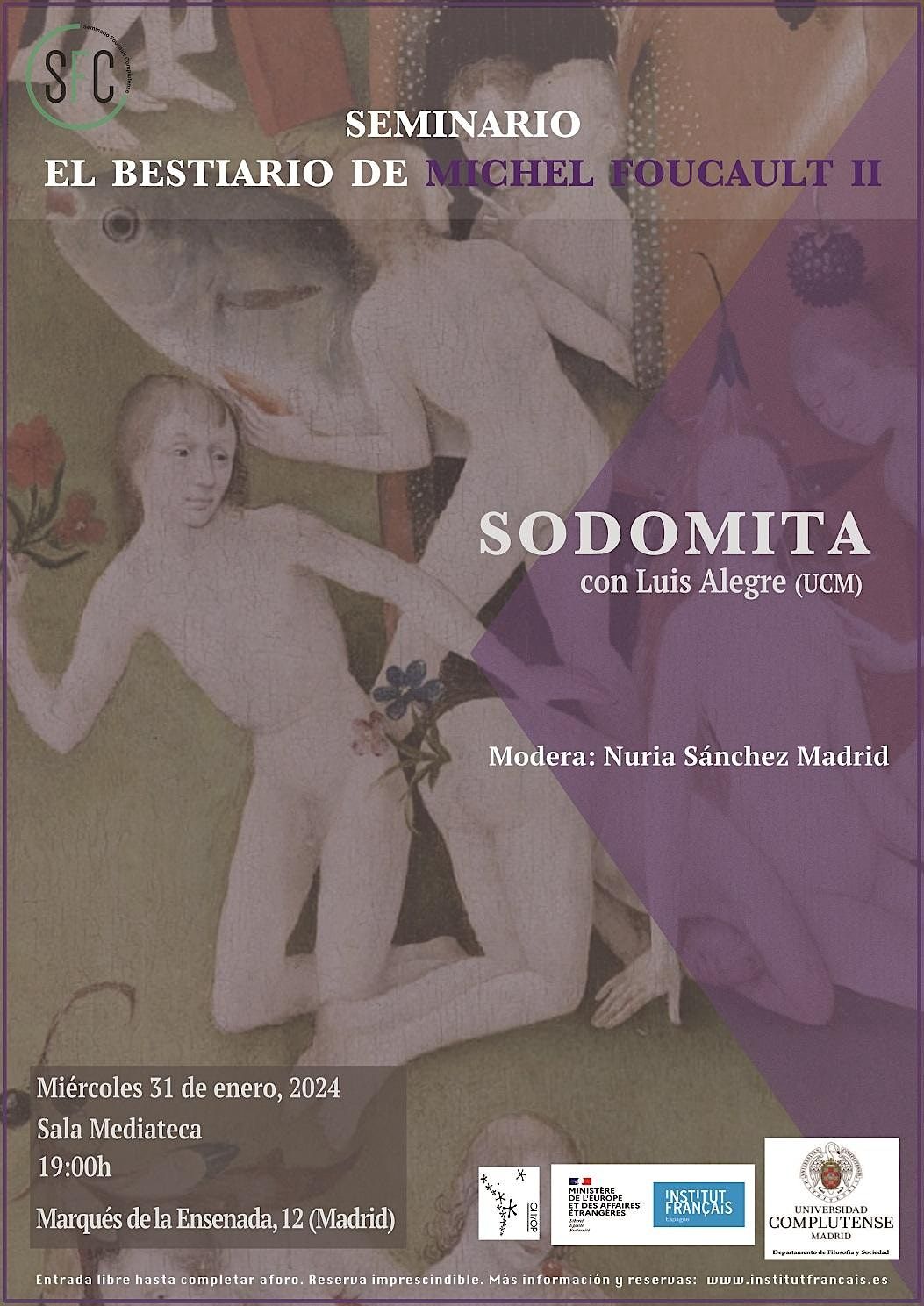 SEMINARIO EL BESTIARIO DE MICHEL FOUCAULT II: Sodomita