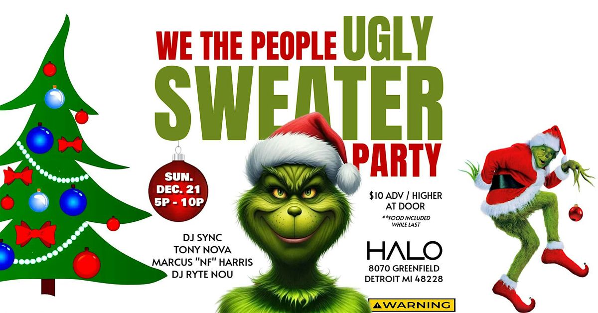 Ugly Sweater Party @ Halo