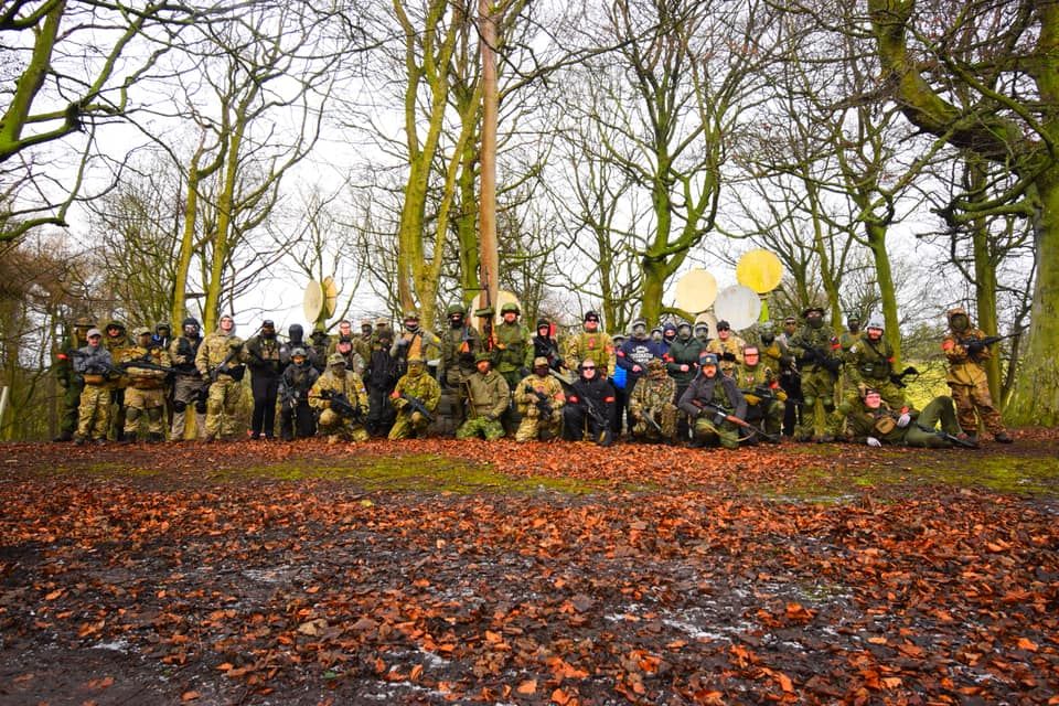 Walk On Event Enemy Down Airsoft.