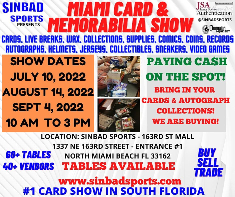 Miami Card & Memorabilia Show