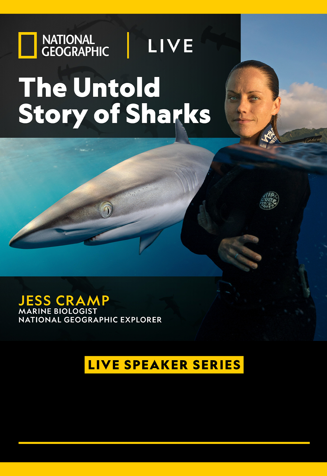 National Geographic Live - The Untold Story of Sharks at Kirby Center
