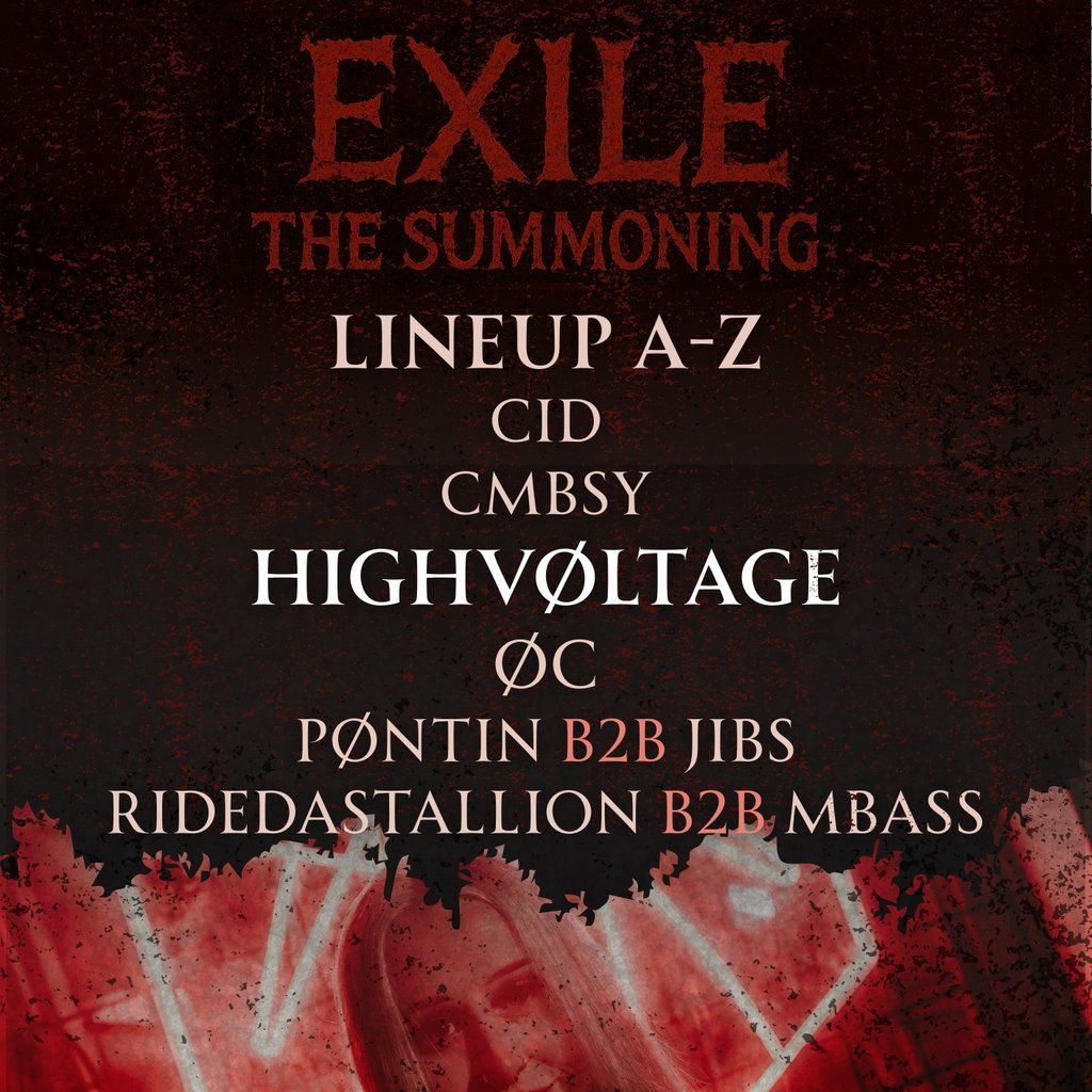 Exile Presents: The Summoning w\/ HIGHV\u00d8LTAGE