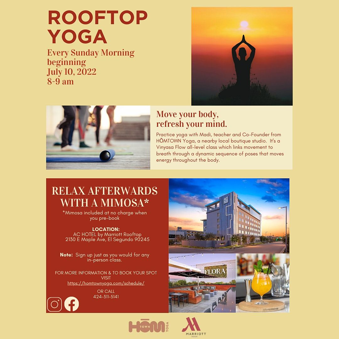ROOFTOP YOGA W\/ FREE MIMOSA
