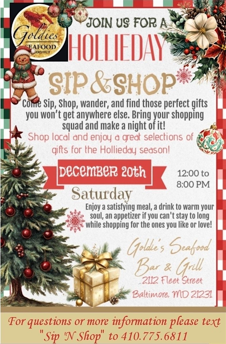\u2728 Sip & Shop \u2014 Jingle & Mingle! \u2728