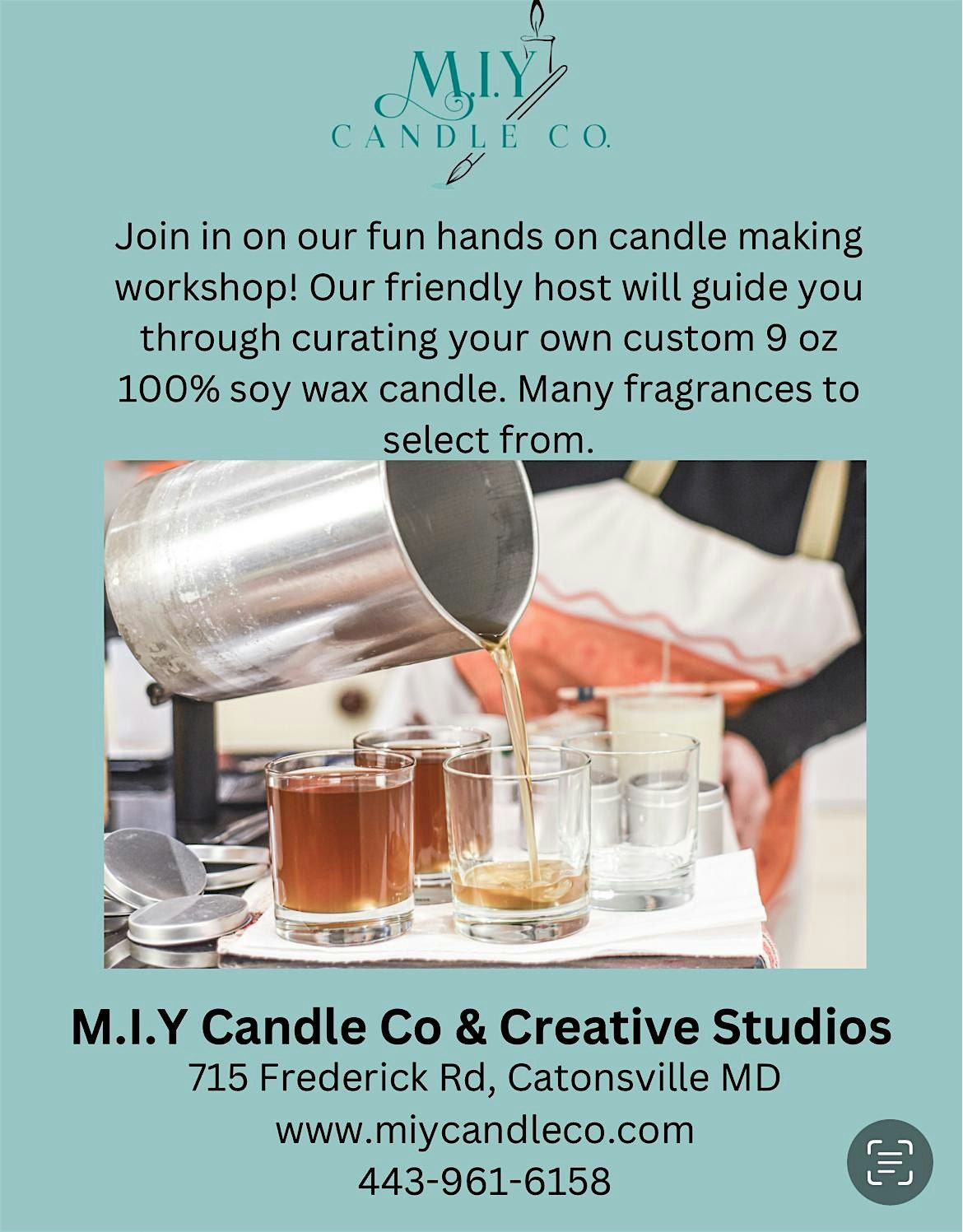 Candle Making & Sip