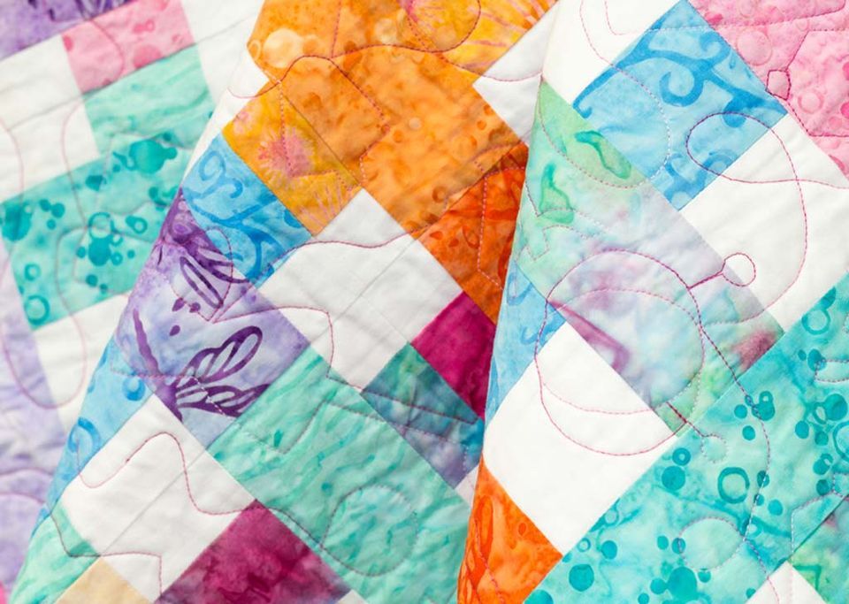 Edge To Edge Quilting on Your Embroidery Machine