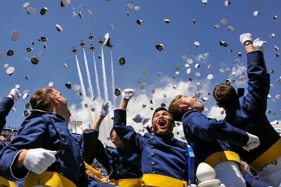 2023 United States Air Force Academy Graduation Falcon Stadium