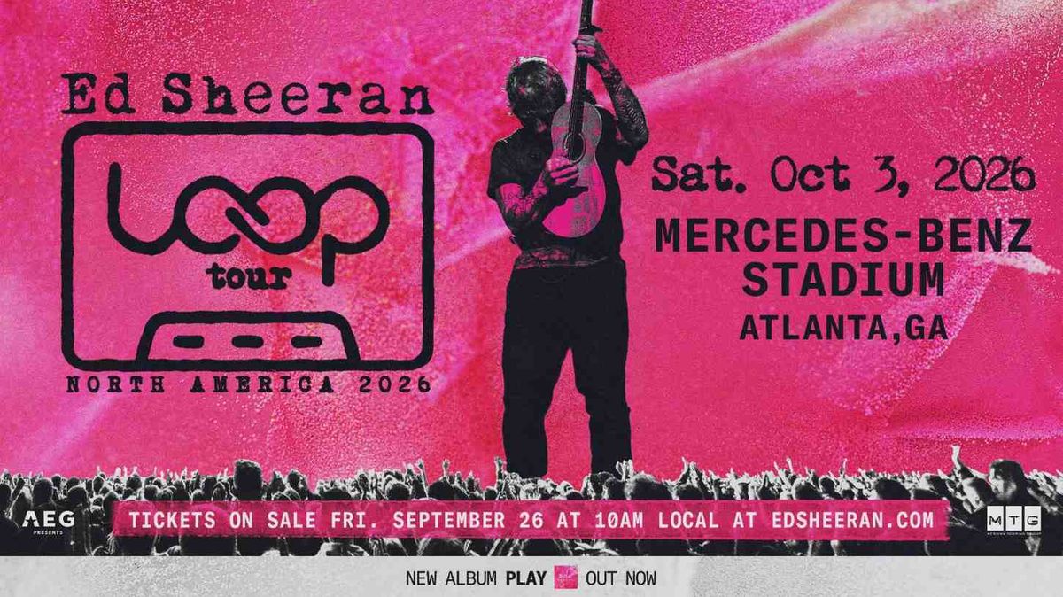Ed Sheeran at Ford Field
