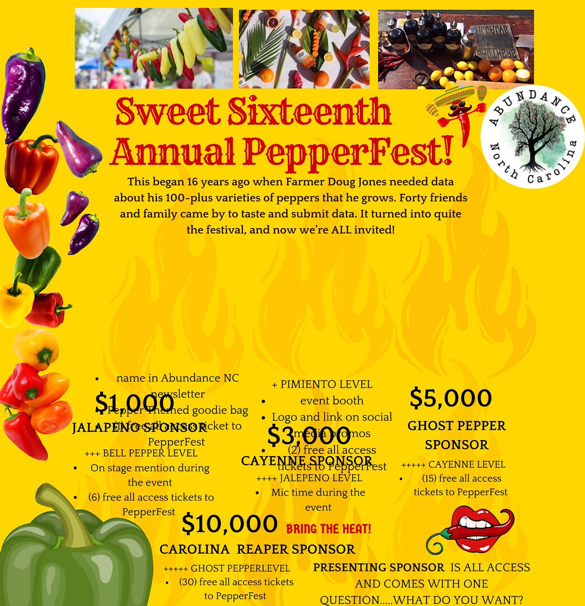 2023 Sweet Sixteenth Annual PepperFest!