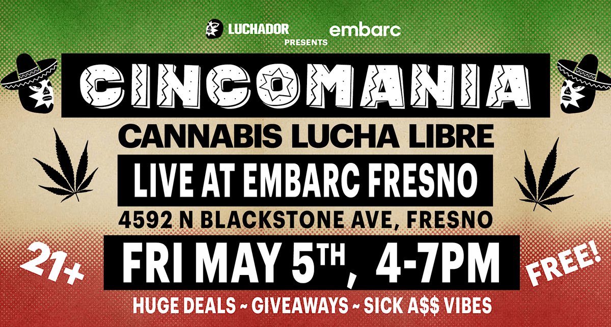 Free Lucha Libre, Comedy & Mariachi at Embarc Fresno for Cinco de Mayo